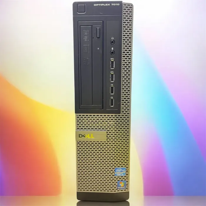 ПК Б-клас Dell OptiPlex 7010 DT / Intel Core i5-3550S (4 ядра 3.0 - 3.7 GHz) / 8 GB DDR3 / 500 GB HDD / Intel HD Graphics 2500 / DVD-RW б/в - зображення 2