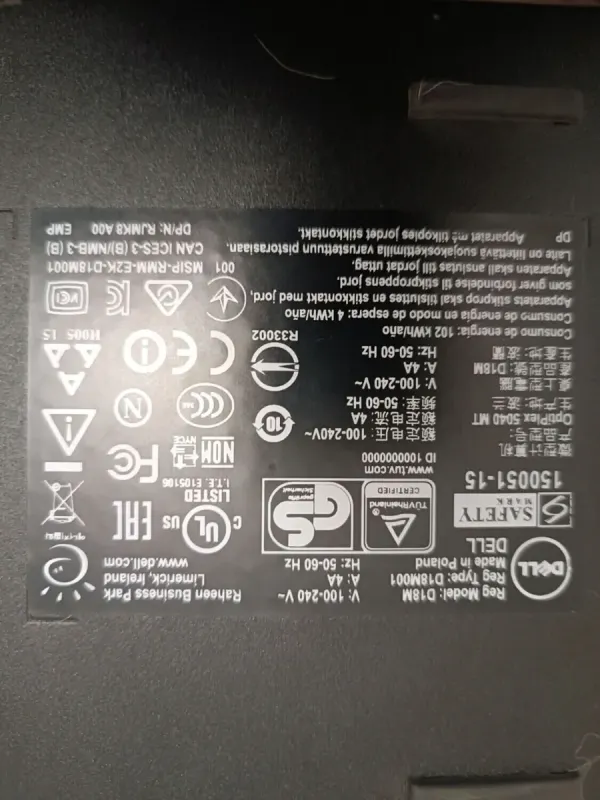 Комп'ютер Dell OptiPlex 5040 Tower / Intel Core i5-6500 (4 ядра по 3,2 - 3,6 ГГц) / 8 ГБ DDR3 / 120 ГБ SSD / AMD Radeon HD 6450, 2 ГБ DDR3, 64-біт б/в - зображення 9