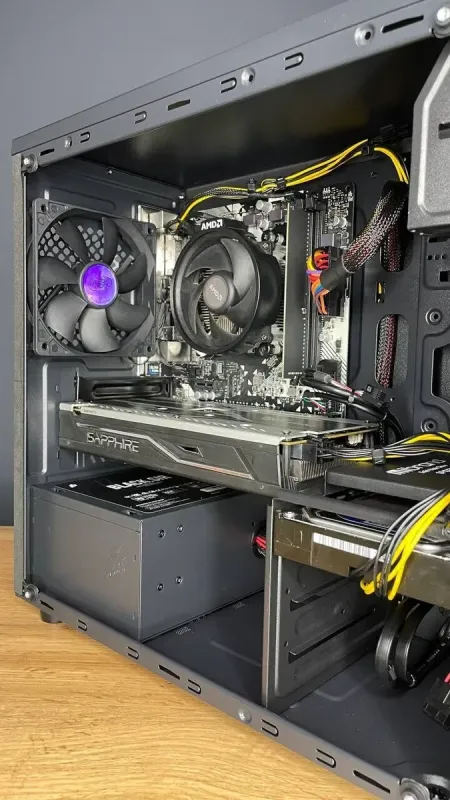 Ігровий ПК Deepcool Matrexx 30 Tower / AMD Ryzen 3 1200 (4 ядра по 3.1 - 3.4 GHz) / 8 GB DDR4 / 120 GB SSD + 500 GB HDD / AMD Radeon RX 470, 4 GB GDDR5, 25 - зображення 5