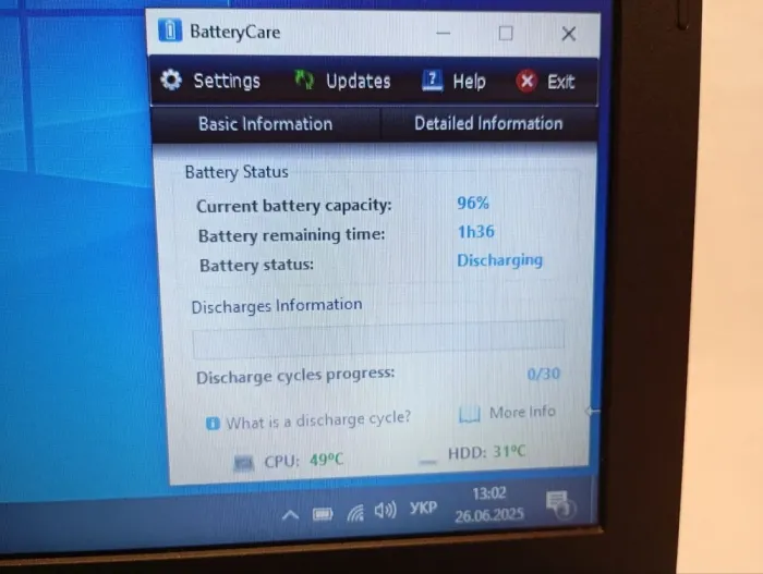 Ноутбук Б-клас Lenovo IdeaPad B50-10 / 15.6" (1366x768) TN / Intel Pentium N3540 (4 ядра по 2.16 - 2.66 GHz) / 8 GB DDR3 / 120 GB SSD / Intel HD Graphics / WebCam б/в - зображення 12