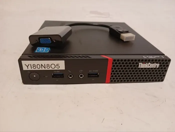 Неттоп Lenovo ThinkCentre M700 Tiny USFF / Intel Pentium G4400T (2 ядра по 2.9 GHz) / 8 GB DDR4 / 120 GB SSD / Intel HD Graphics 510 б/в - зображення 6