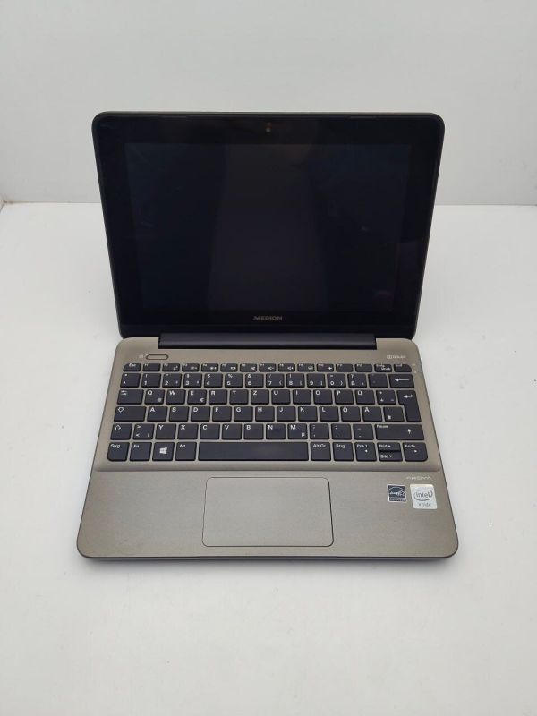 Нетбук Б-клас Acer Medion 101 / 10.1" (1024x768) TN Touch / Intel Celeron N2807 (2 ядра по 1.58 - 2.16 GHz) / 4 GB DDR3 / 120 GB HDD / Intel HD Graphics / WebCam б/в - зображення 2