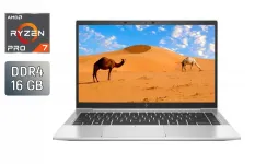 Ультрабук Б-клас HP EliteBook 855 G7 / 15.6" (1920x1080) IPS / AMD Ryzen 7 Pro 4750U (8 (16) ядер по 1.7 - 4.1 GHz) / 16 GB DDR4 / 512 GB SSD / AMD Radeon RX Vega 8 Graphics / WebCam / TouchID б/в