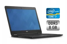 Ноутбук Б-клас Dell Latitude E7440 / 14" (1366x768) TN / Intel Core i7-4600U (2 (4) ядра по 2.1 - 3.3 GHz) / 8 GB DDR3 / 256 GB SSD / Intel HD Graphics 4400 / WebCam / Windows 10 б/в