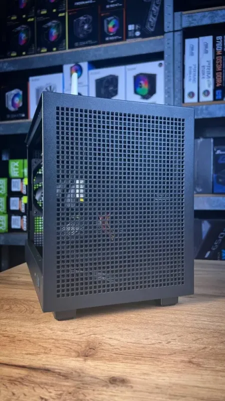 Збірка під замовлення: ігровий ПК DeepCool CH160 Black Tower / AMD Ryzen 7 5700X (8 (16) ядер по 3.4 - 4.6 GHz) / 32 GB DDR4 / 1000 GB SSD M.2 / nVidia GeForce RTX 4060, 8 GB GDDR6, 128-bit / 550W - зображення 4