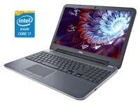 Ноутбук Б-клас Dell Inspiron 5521 / 15.6" (1366x768) TN / Intel Core i7-3537U (2 (4) ядра по 2.0 - 3.1 GHz) / 8 GB DDR3 / 128 GB SSD / Intel HD Graphics 4000 / WebCam / DVD-RW б/в
