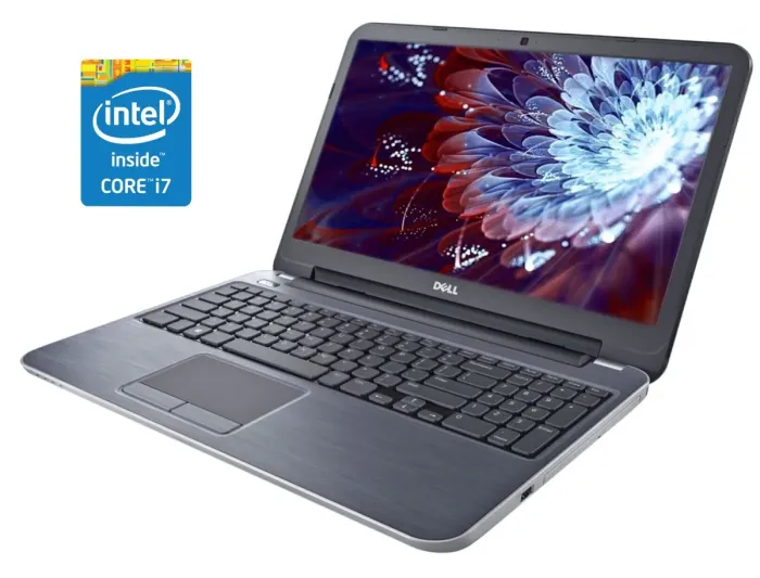 Ноутбук Б-клас Dell Inspiron 5521 / 15.6" (1366x768) TN / Intel Core i7-3537U (2 (4) ядра по 2.0 - 3.1 GHz) / 8 GB DDR3 / 128 GB SSD / Intel HD Graphics 4000 / WebCam / DVD-RW б/в - зображення 1