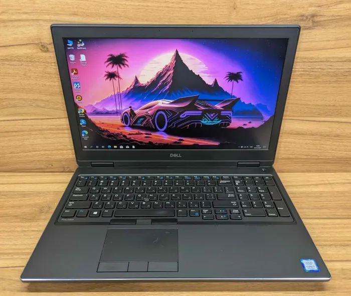 Мобільна робоча станція Dell Precision 7530 / 15,6" (1920x1080) IPS / Intel Core i7-8850H (6 (12) ядер по 2,6 - 4,3 ГГц) / 32 ГБ DDR4 / 500 ГБ SSD / AMD Radeon Pro WX 4150, 4 ГБ GDDR5, 128-біт / HDMI / Windows 10 б/в - зображення 2