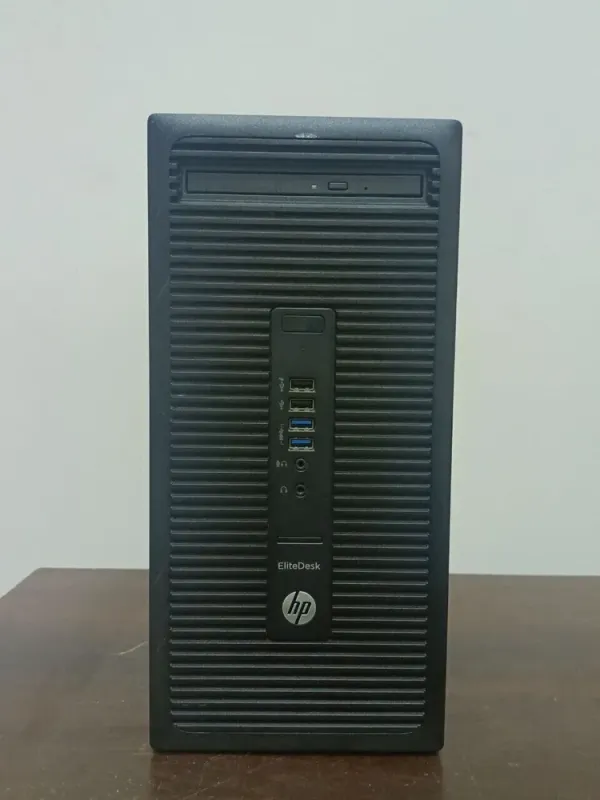Комп'ютер HP EliteDesk 705 G3 Tower / AMD Pro A10-8770 (4 ядра по 3.5 - 3.8 GHz) / 8 GB DDR4 / NO HDD / AMD Radeon R7 Graphics / DVD-ROM / 240W б/в - зображення 2
