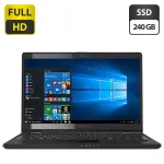 Ультрабук-трансформер Fujitsu LifeBook U9310X / 13.3" (1920x1080) IPS / Intel Core i5-10210U (4 (8) ядра по 1.6 - 4.2 GHz) / 16 GB DDR3 / 240 GB SSD / Intel UHD Graphics / WebCam б/в