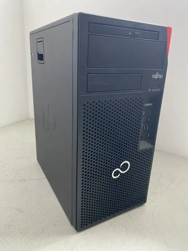 Комп'ютер Fujitsu Esprimo P757 E90 Tower / Intel Core i5-6500 (4 ядра по 3,2 - 3,6 ГГц) / 16 ГБ DDR4 / 480 ГБ SSD / nVidia Quadro M2000, 4 ГБ GDDR5, 128-біт / DVD-ROM б/в - зображення 3
