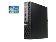 Неттоп Dell OptiPlex 3050 USFF / Intel Core i5-6500T (4 ядра по 2.5 - 3.1 GHz) / 8 GB DDR4 / 240 GB SSD / Intel HD Graphics 530 / 65W + USB-флешка б/в
