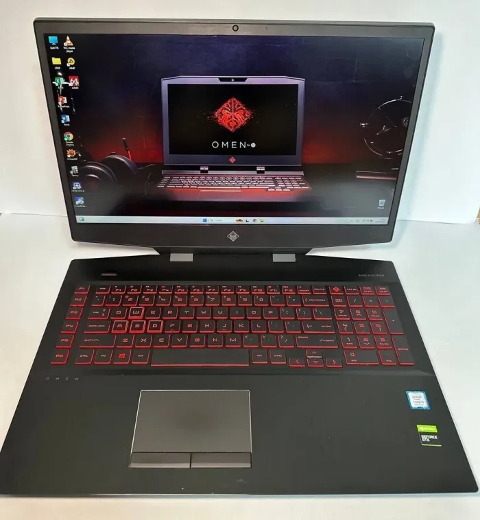 Ігровий ноутбук HP Omen 17t-cb000 / 17.3" (1920x1080) IPS / Intel Core i5-9300H (4 (8) ядра по 2.4 - 4.1 GHz) / 16 GB DDR4 / 500 GB SSD / nVidia GeForce GTX 1650, 4 GB GDDR6, 128-bit / WebCam б/в - зображення 2