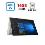 Ультрабук-трансформер HP EliteBook x360 830 G7 / 13.3" (1920x1080) IPS Touch / Intel Core i5-10310U (4 (8) ядра по 1.7 - 4.4 GHz) / 16 GB DDR4 / 240 GB SSD / Intel UHD Graphics / WebCam б/в