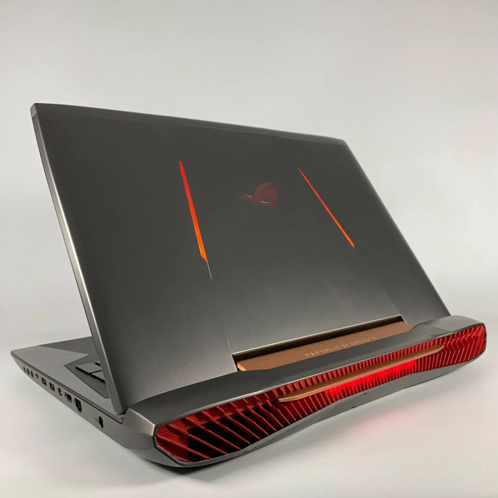 Ігровий ноутбук Asus ROG GL752VSK / 17,3" (1920x1080) IPS / Intel Core i7-7700HQ (4 (8) ядра по 2,8 - 3,8 ГГц) / 16 ГБ DDR4 / 256 ГБ SSD + 1000 ГБ HDD / nVidia GeForce GTX 1070, 8 ГБ GDDR5, 256-біт / WebCam / HDMI б/в - изображение 6