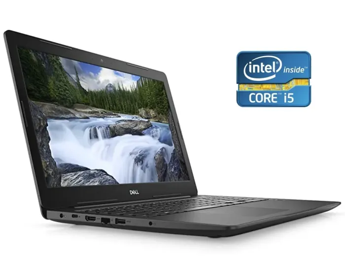 Ноутбук Dell Latitude 3590 / 15.6" (1366x768) TN / Intel Core i5-8250U (4 (8) ядра по 1.6 - 3.4 GHz) / 8 GB DDR4 / 240 GB SSD / Intel UHD Graphics 620 / WebCam / Win 10 Pro б/в - зображення 1