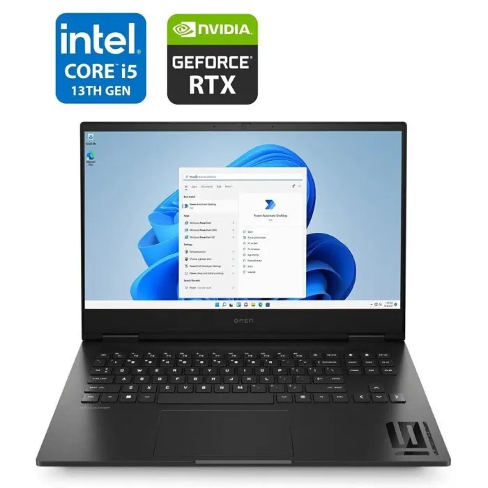 Ігровий ноутбук HP Omen 16-wd0353ng / 16.1" (1920x1080) IPS / Intel Core i5-13420H (8 (12) ядер по 3.4 - 4.6 GHz) / 16 GB DDR5 / 480 GB SSD / nVidia GeForce RTX 4050, 6 GB GDDR6, 96-bit / WebCam б/в - зображення 1