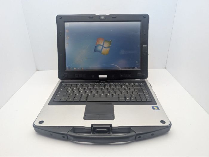 Захищений нетбук-трансформер Terra U12C / 12.1" (1366x768) TN / Intel Core i5-560UM (2 (4) ядра по 1.3 - 2.1 GHz) / 6 GB DDR3 / 500 GB HDD / Intel HD Graphics / WebCam б/в - зображення 2