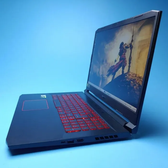 Ігровий ноутбук Acer Nitro 5 AN517-52 / 17.3" (1920x1080) IPS / Intel Core i5-10300H (4 (8) ядра по 2.5 - 4.5 GHz) / 8 GB DDR4 / 512 GB SSD / nVidia GeForce GTX 1650 Ti, 4 GB GDDR6, 128-bit / WebCam / Win 11 Home б/в - зображення 5
