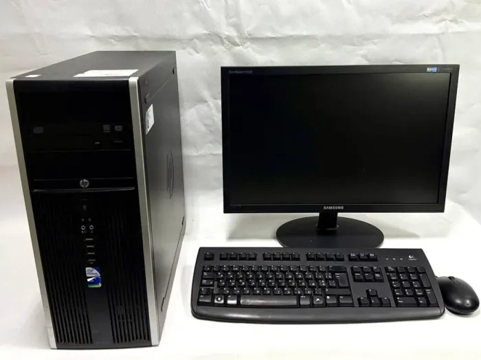Комплект ПК: HP Compaq 8300 Elite Convertible Tower / Intel Core i5-3470 (4 ядра по 3.2 - 3.6 GHz) / 16 GB DDR3 / 500 GB HDD / Intel Graphics + Монітор Б-клас Samsung SyncMaster E2220NW / 22" (1680x1050) TN / VGA б/в - зображення 2