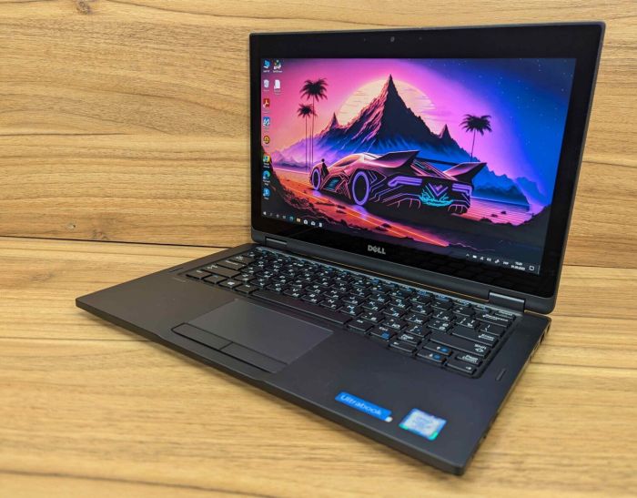 Нетбук-трансформер Dell Latitude 5289 / 12.5" (1920x1080) IPS Touch / Intel Core i7-7600U (2 (4) ядра по 2.8 - 3.9 GHz) / 8 GB DDR3 / 256 GB SSD / Intel HD Graphics 620 / HDMI / WebCam / Windows 10 б/в - зображення 5