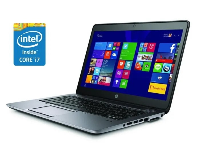 Ультрабук HP EliteBook 840 G2 / 14" TN / Intel Core i7-5600U (2(4) ядра по 2.6-3.2GHz) / 8GB DDR3 / 120GB SSD / HD Graphics 5500 / WebCam б/в - зображення 1