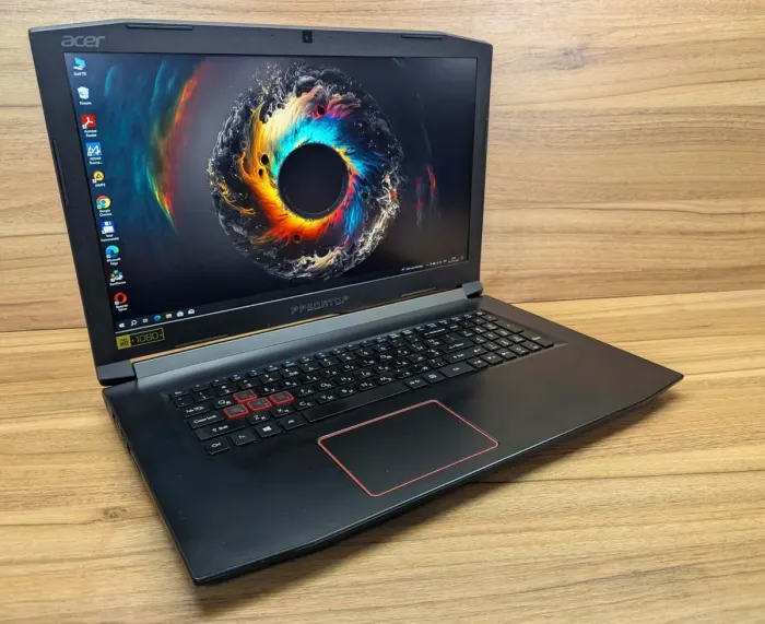 Ігровий ноутбук Acer Predator PH 317-51 / 17.3" (1920x1080) IPS / Intel Core i7-7700HQ (4 (8) ядра по 2.8 - 3.8 GHz) / 32 GB DDR4 / 256 GB SSD + 1000 GB HDD / nVidia GeForce GTX 1060, 6 GB GDDR5, 192-bit / WebCam / Windows 10 б/у - зображення 4