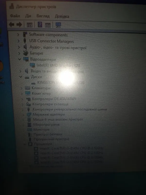 Ультрабук Б-клас Dell latitude 3310 / 13.3" (1366x768) TN / Intel Core i3-8145U (2 (4) ядра по 2.1 - 3.9 GHz) / 8 GB DDR4 / 120 GB SSD / Intel UHD Graphics 620 / WebCam б/в - зображення 8