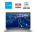 Ультрабук Dell Latitude 5420 / 14" (1920x1080) IPS / Intel Core i5-1135G7 (4 (8) ядра по 4.2 GHz) / 8 GB DDR4 / 240 GB SSD / Intel Iris Xe Graphics / WebCam / HDMI б/в