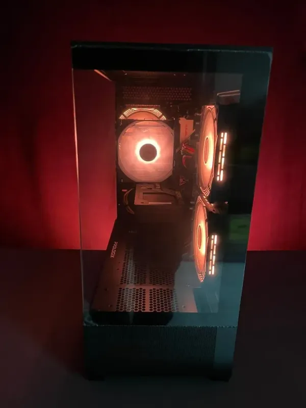 Ігровий ПК 1stPlayer Mi7-A-BK-2F7R-1F7 STALKER Tower / Intel Core i5-12400F (6 (12) ядер по 2.5 - 4.4 GHz) / 16 GB DDR5 / 1000 GB SSD M.2 / nVidia GeForce RTX 5060, 8 GB GDDR7, 128-bit б/в - зображення 2