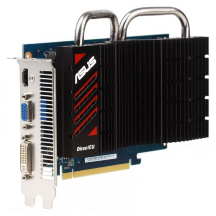 Дискретна відеокарта Asus nVidia GeForce GT 630 DirectCU Silent V2, 2 ГБ DDR3, 128-біт / 1x HDMI, 1x DVI, 1x VGA б/в - зображення 1