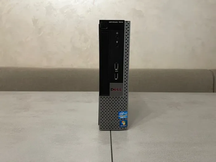 Комп'ютер Dell Optiplex 7010 USFF / Intel Core i5-3550S (4 ядра по 3.0 - 3.7 GHz) / 8 GB DDR3 / 128 GB SSD / Intel HD Graphics 2500 / DVD-ROM б/в - зображення 2