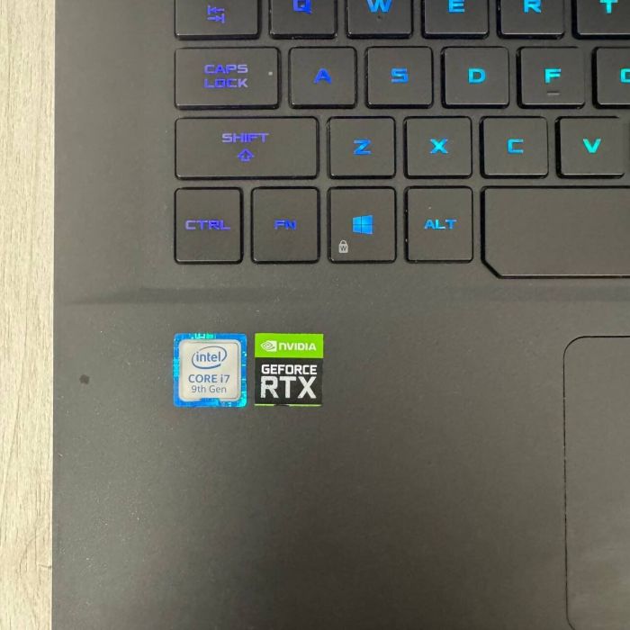 Ігровий ноутбук Asus ROG Zephyrus S15 GX502GW / 15.6" (1920x1080) IPS / Intel Core i7-9750H (6 (12) ядер по 2.6 - 4.5 GHz) / 16 GB DDR4 / 512 GB SSD M.2 / nVidia GeForce RTX 2070, 8 GB GDDR6, 256-bit / WebCam б/в - зображення 8