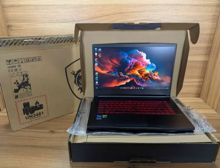Ігровий ноутбук MSI GF63 12VF / 15.6" (1920x1080) IPS / Intel Core i7-12650H (10 (16) ядер по 3.5 - 4.7 GHz) / 16 GB DDR4 / 512 GB SSD / nVidia GeForce RTX 4060, 8 GB GDDR6, 128-bit / WebCam / Windows 10 б/в - зображення 8