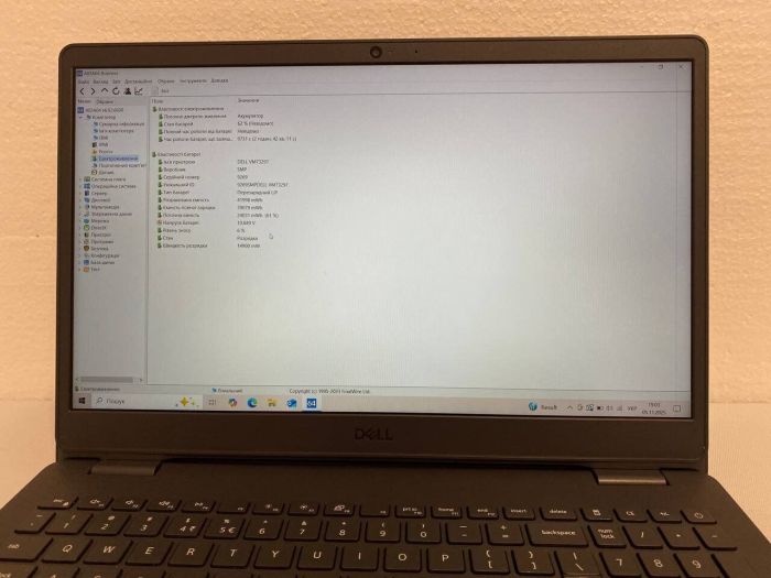 Ноутбук Б-клас Dell Vostro 3500 / 15.6" (1920x1080) IPS / Intel Core i3-1115G4 (2 (4) ядра по 3.0 - 4.1 GHz) / 16 GB DDR4 / 240 GB SSD / Intel UHD Graphics / WebCam / HDMI б/в - зображення 8