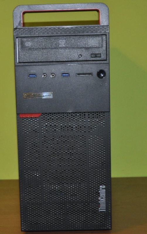 Комп'ютер Lenovo ThinkCentre M700 Tower / Intel Core i7-6700 (4 (8) ядра по 3,4 - 4,0 ГГц) / 12 ГБ DDR4 / 256 ГБ SSD / Intel HD Graphics 530 / DVD-ROM / Windows 11 Pro б/в - изображение 2