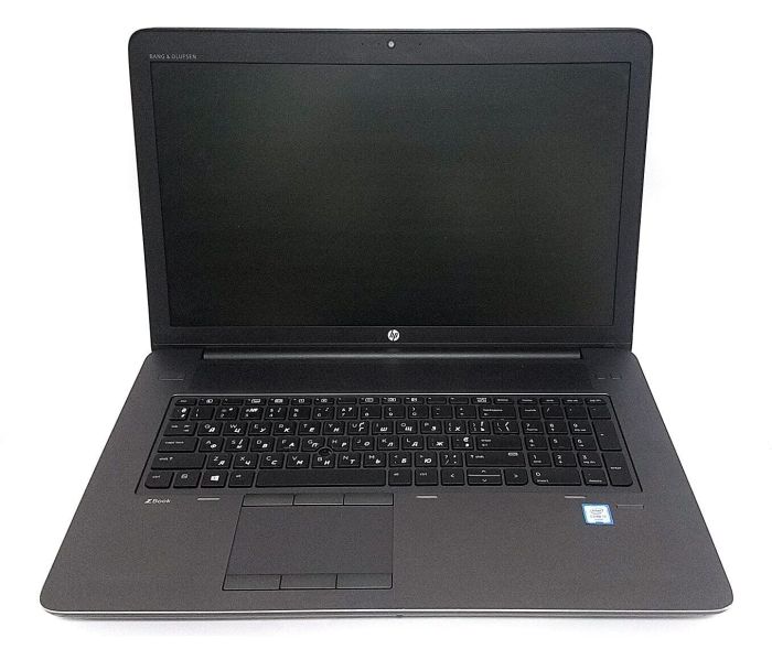 Мобільна робоча станція HP ZBook 17 G3 / 17,3" (1600x1900) TN / Intel Core i7-6700HQ (4 (8) ядра по 2,6 - 3,5 ГГц) / 16 ГБ DDR4 / 256 ГБ SSD NVMe / nVidia Quadro M1000M, 2 ГБ GDDR5, 128-біт / WebCam / Win 10 LIC б/в - зображення 2