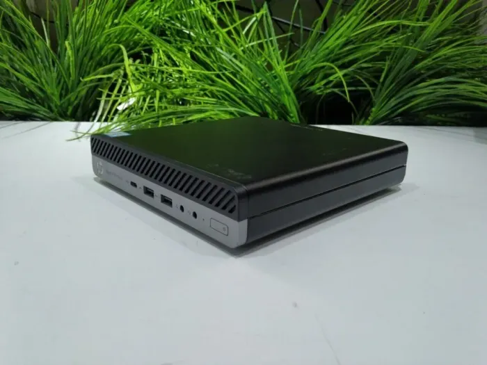 Неттоп HP EliteDesk 800 G5 USFF / Intel Core i5-9400T (6 ядер по 1.8 - 3.4 GHz) / 16 GB DDR4 / 512 GB SSD / Intel UHD Graphics 630 / DisplayPort б/в - зображення 4