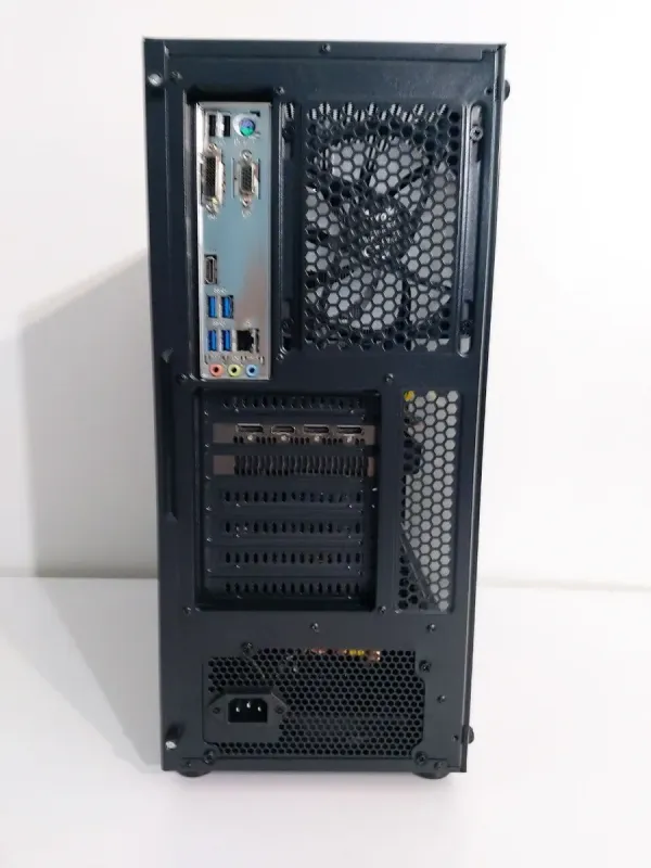 Ігровий ПК AeroCool PGS FALCON-A-BK-V1 FRGB Tower / Intel Core i5-8400 (6 ядер 2,8 - 4,0 ГГц) / 32 ГБ DDR4 / 256 ГБ M.2 SSD + 512 ГБ M.2 SSD + 500 ГБ HDD / AMD Radeon RX 5700, 8 ГБ GDDR6, 256-біт / 600 Вт б/в - зображення 6