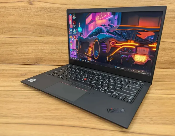 Ультрабук Lenovo ThinkPad X1 Carbon Gen8 / 14" (1920x1080) IPS Touch / Intel Core i7-10610U (4 (8) ядра по 1.8 - 4.9 GHz) / 16 GB DDR4 / 512 GB SSD / Intel UHD Graphics / WebCam / TouchID / Windows 10 б/в - зображення 5