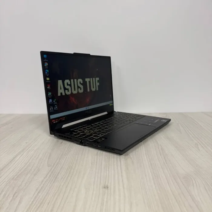Ігровий ноутбук Asus TUF Gaming A15 FA507NV / 15.6" (1920x1080) IPS / AMD Ryzen 7 7735HS (8 (16) ядер по 3.2 - 4.75 GHz) / 16 GB DDR5 / 1000 GB SSD NVMe / nVidia GeForce RTX 4060, 8 GB GDDR6, 128-bit / WebCam б/в - зображення 4