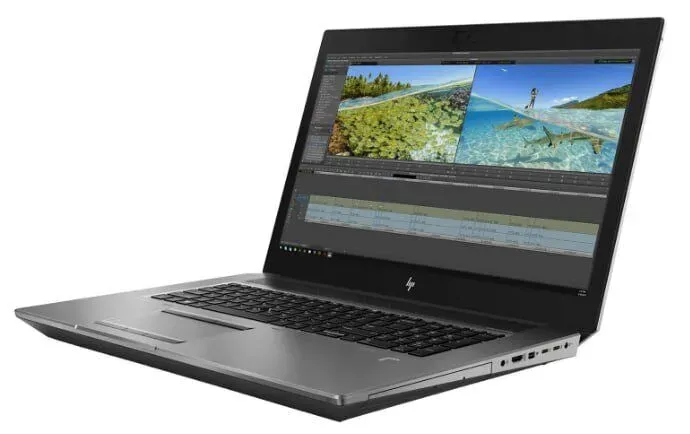Мобільна робоча станція HP ZBook 17 G6 / 17.3" (1920x1080) IPS / Intel Core i7-9750H (6 (12) ядер по 2.6 - 4.5 GHz) / 16 GB DDR4 / 512 GB SSD / nVidia Quadro T1000, 4 GB GDDR5, 128-bit / WebCam б/в - зображення 3