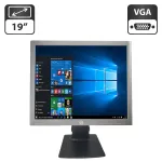 Монітор HP EliteDisplay E190i / 19" (1280x1024) IPS / VGA, DVI, DisplayPort / VESA 100x100 / VGA і кабель живлення в комплекті б/в