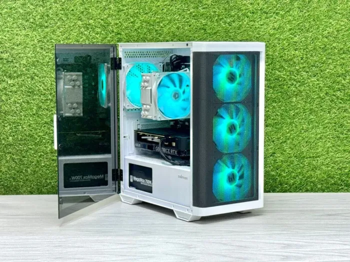 Ігровий ПК Zalman i3 Neo TG Tower / AMD Ryzen 7 7700X (8 (16) ядер по 4.5-5.4 GHz) / 32 GB DDR5 / 1000 GB SSD / nVidia GeForce RTX 4060 Ti, 8 GB GDDR6, 128-bit / 700W / Win 11 - зображення 2