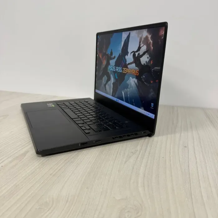 Ігровий ноутбук Б-клас Asus ROG Zephyrus G15 GA503RM / 15.6" (2560x1440) IPS / AMD Ryzen 9 6900HS (8 (16) ядер по 3.3 - 4.9 GHz) / 16 GB DDR5 / 512 GB SSD NVMe / nVidia GeForce RTX 3060, 6 GB GDDR6, 192-bit / WebCam б/в - зображення 5
