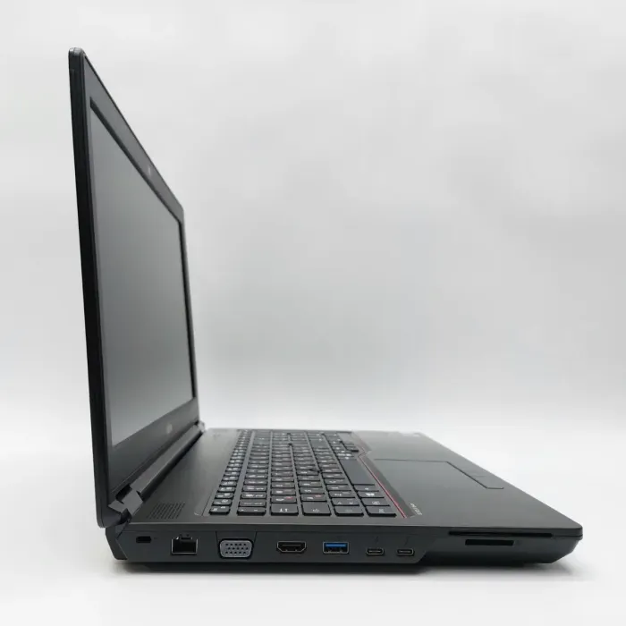Мобільна робоча станція Fujitsu Celsius H780 / 15.6" (1920x1080) IPS / Intel Core i7-8750H (6 (12) ядер по 2.2 - 4.1 GHz) / 32 GB DDR4 / 512 GB SSD / nVidia Quadro P600, 4 GB GDDR5, 128-bit / WebCam б/в - зображення 4