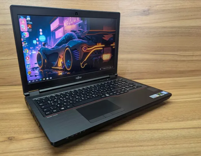 Мобільна робоча станція Б-клас Fujitsu Celsius H780 / 15.6" (1920x1080) IPS / Intel Core i7-8750H (6 (12) ядер по 2.2 - 4.1 GHz) / 32 GB DDR4 / 512 GB SSD / nVidia Quadro P600, 4 GB GDDR5, 128-bit / WebCam / 4G / TouchID / Windows 10 б/в - зображення 5