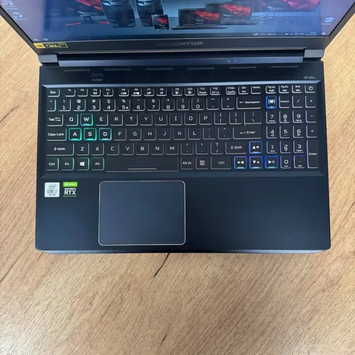 Ігровий ноутбук Б-клас Acer Predator Triton 300 PT315-52 / 15.6" (1920x1080) IPS / Intel Core i7-10850H (6 (12) ядер по 2.7 - 5.1 GHz) / 16 GB DDR4 / 500 GB SSD / nVidia GeForce RTX 2070 Max-Q, 8 GB GDDR6, 256-bit / WebCam б/в - зображення 7
