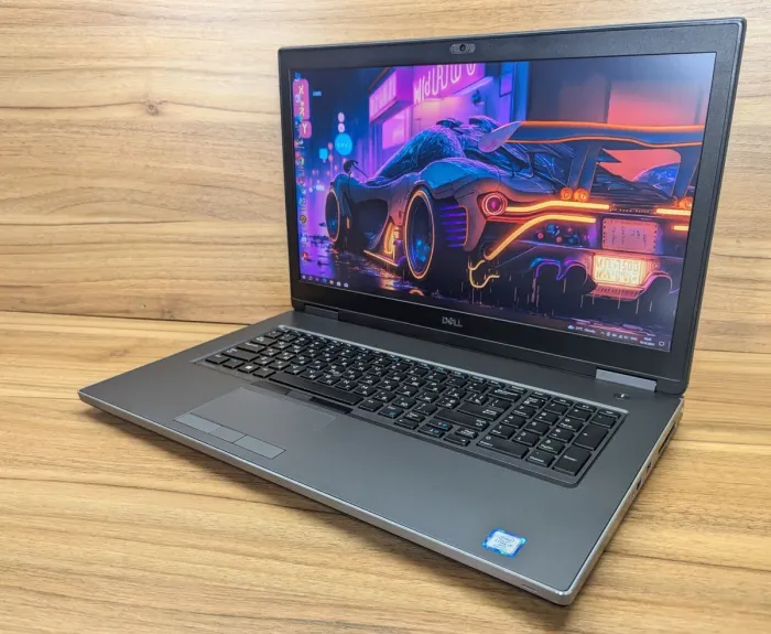 Мобільна робоча станція Dell Precision 7740 / 17.3" (1920x1080) IPS / Intel Core i7-9850H (6 (12) ядер по 2.6 - 4.6 GHz) / 32 GB DDR4 / 512 GB SSD / nVidia Quadro RTX 3000, 6 GB GDDR6, 192-bit / WebCam / Windows 10 б/в - зображення 5
