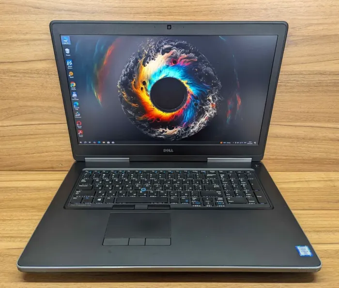 Мобільна робоча станція Dell Precision 7710 / 17.3" (1920x1080) IPS / Intel Core i7-6820HQ (4 (8) ядра по 2.7 - 3.6 GHz) / 16 GB DDR4 / 500 GB SSD / nVidia Quadro M3000M, 4 GB GDDR5, 256-bit / WebCam / Windows 10 б/в - зображення 2